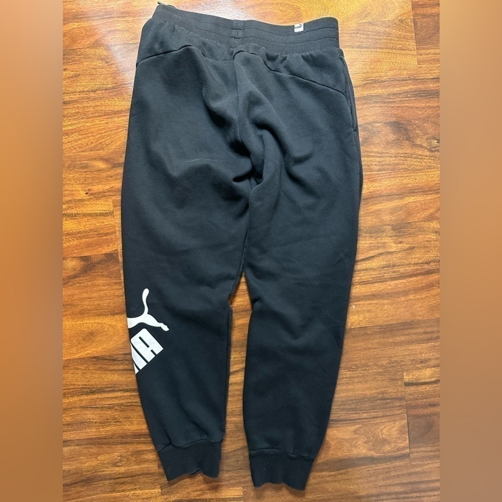🖤 PUMA Logo Fleece Jogger Sweatpants | Size S | EUC - Picture 4 of 4